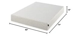 INUS 10 Inch Ultima Memory Foam Mattress / Short Queen Size For RVs, Campers & Trailers / Mattress-in-a-Box, White 10 INUS 10 Inch Ultima Memory Foam Mattress / Short Queen Size For RVs, Campers & Trailers / Mattress-in-a-Box, White -Delta Children Shop 219N5z8QdtL