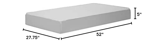 DaVinci Complete Slumber Crib & Toddler Mattress, Firm Support, Lightweight, Waterproof, Greenguard Gold Certified 8 DaVinci Complete Slumber Crib & Toddler Mattress, Firm Support, Lightweight, Waterproof, Greenguard Gold Certified - Image 6