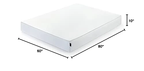 INUS 10 Inch Green Tea Cooling Gel Memory Foam Mattress / Cooling Gel Foam / Pressure Relieving / CertiPUR-US Certified / Bed-in-a-Box, Queen, White 4 INUS 10 Inch Green Tea Cooling Gel Memory Foam Mattress / Cooling Gel Foam / Pressure Relieving / CertiPUR-US Certified / Bed-in-a-Box, Queen, White - Image 2