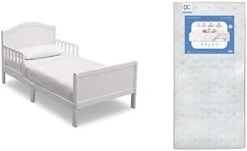 Delta Children Bennett Wood Toddler Bed - Greenguard Gold Certified, Grey -Delta Children Shop 310OPJvwDDL. AC