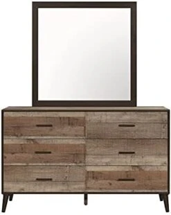 King Size Bedroom Set - Distressed Wood Color, Headboard, Side Rails, Footboard & Support Slats A468c -Delta Children Shop 310qJEeZBHS. AC