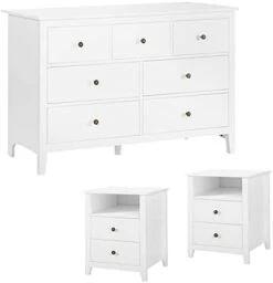 Bedroom Set - 3 Pieces Modern Dresser And Nightstands, Wooden Bedroom Furniture, Black 12 Bedroom Set - 3 Pieces Modern Dresser And Nightstands, Wooden Bedroom Furniture, Black -Delta Children Shop 3120acREVXL. AC