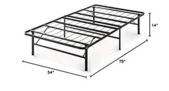X Spring Platform Metal Bed Frame / Foundation, Twin XL 21 X Spring Platform Metal Bed Frame / Foundation, Twin XL -Delta Children Shop 313pmV8nAyL