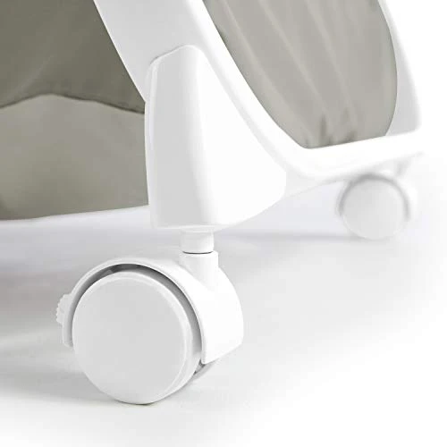 Ity By Ingenuity Snuggity Snug Bedside Baby Bassinet - Soothing Vibrations Portable Crib With Storage Basket - Nimbu 6 Ity By Ingenuity Snuggity Snug Bedside Baby Bassinet - Soothing Vibrations Portable Crib With Storage Basket - Nimbu - Image 4