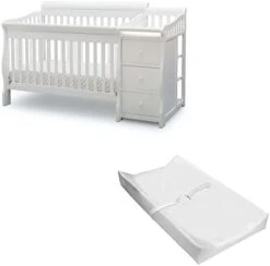 Delta Children Princeton Junction Convertible Crib N Changer, Grey -Delta Children Shop 314sF9JlajL. AC
