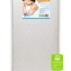 Delta Children Twinkle Stars Dual Sided - 6" Premium Sustainably Sourced Fiber Core Crib And Toddler Mattress - Waterproof - GREENGUARD Gold Certified - 7 Year Warranty - Made In USA