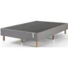 INUS GOOD DESIGN Award Winner Justina Metal Mattress Foundation / 16 Inch Platform Bed / No Box Spring Needed, Grey,King -Delta Children Shop 318jH3vfQ8L