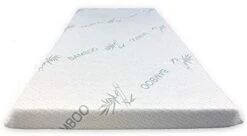 RganicTextiles Organic Latex Crib Mattress Topper With Natural Bamboo Covering (2", Standard Crib)