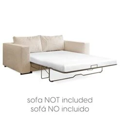 4.5-Inch Memory Foam Replacement Mattress For Queen Size Sleeper Sofa And Couch Beds (Sofa Not Included) - Queen -Delta Children Shop 319xF5NkIrL