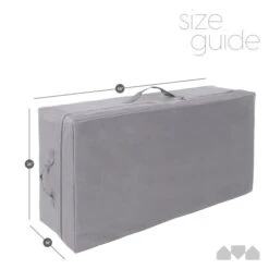 Carry Case For Tri-Fold Mattress, Fits Up To 6 Inch Queen (58 Inches X 26 Inches X 18 Inches)