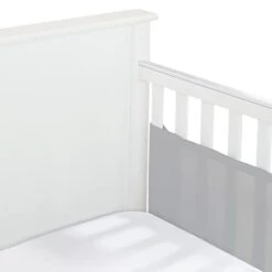 BreathableBaby Breathable Mesh Crib Liner – Classic Collection – White – Fits Full-Size Solid End Cribs Only – Anti-Bumper 14 BreathableBaby Breathable Mesh Crib Liner – Classic Collection – White – Fits Full-Size Solid End Cribs Only – Anti-Bumper -Delta Children Shop 31Awg3I523L