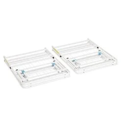 Foldable Metal Platform Bed Frame With Tool Free Setup, 14 Inches High, Queen, White 13 Foldable Metal Platform Bed Frame With Tool Free Setup, 14 Inches High, Queen, White -Delta Children Shop 31BYdfnGKkL