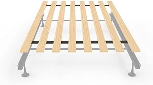 0.75-Inch Vertical Mattress Support Wooden Bunkie Board/Slats, King, Beige 8 0.75-Inch Vertical Mattress Support Wooden Bunkie Board/Slats, King, Beige - Image 6