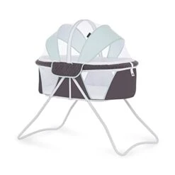 Dream On Me Day Dreamer 2-in-1 Convertible And Portable Bassinet, French White -Delta Children Shop 31DOcwZTfL