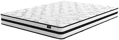 By Ashley Chime 12 Inch Plush Hybrid Mattress, CertiPUR-US Certified Foam, Full, White 12 By Ashley Chime 12 Inch Plush Hybrid Mattress, CertiPUR-US Certified Foam, Full, White - Image 10