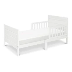 DaVinci Modena Toddler Bed In White -Delta Children Shop 31G1lNhwo6L 1