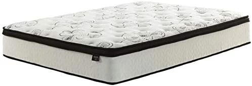 By Ashley Chime 12 Inch Plush Hybrid Mattress, CertiPUR-US Certified Foam, Full, White 17 By Ashley Chime 12 Inch Plush Hybrid Mattress, CertiPUR-US Certified Foam, Full, White - Image 15