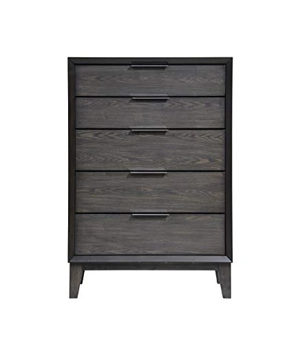 – Sheldon 6-Piece King Size Gray Bedroom Set. Bed, Dresser, Mirror, Chest & 2 Nightstands 6 – Sheldon 6-Piece King Size Gray Bedroom Set. Bed, Dresser, Mirror, Chest & 2 Nightstands - Image 4