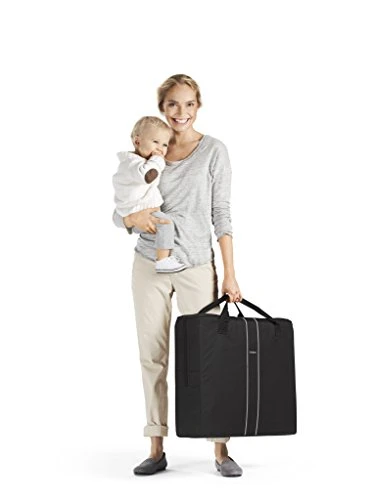 BabyBjörn BABYBJORN Travel Crib Light - Silver + Fitted Sheet Bundle Pack 7 BabyBjörn BABYBJORN Travel Crib Light - Silver + Fitted Sheet Bundle Pack - Image 5