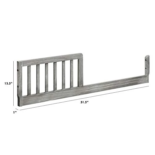 DaVinci Toddler Bed Conversion Kit (M3099) In Cottage Gray 5 DaVinci Toddler Bed Conversion Kit (M3099) In Cottage Gray - Image 3