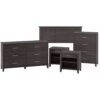 Somerset Headboard, Dressers And Nightstands Bedroom Set, Full/Queen, Storm Gray -Delta Children Shop 31MO6P2LF2L