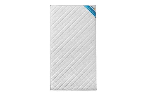 Safety 1st Transitions Baby Crib And Toddler Mattress With High-Density Thermo-Bonded Core, Water Resistant, Greenguard Gold Certified, White 3 Safety 1st Transitions Baby Crib And Toddler Mattress With High-Density Thermo-Bonded Core, Water Resistant, Greenguard Gold Certified, White