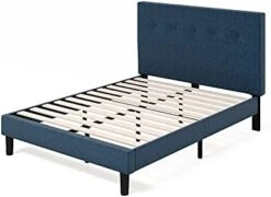 Omkaram Upholstered Platform Bed With Wood Slat Support, Full & 10 Inch Gel-Infused Green Tea Memory Foam Mattress, Full 15 Omkaram Upholstered Platform Bed With Wood Slat Support, Full & 10 Inch Gel-Infused Green Tea Memory Foam Mattress, Full -Delta Children Shop 31OVfzYYakS. AC 2