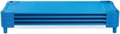 Children's Factory Angeles Value Line Standard Kids Naptime Cots For Indoor Sleeping, Stackable Toddler Nap Cots For Daycares - Set Of 4 - Assembled, Blue -Delta Children Shop 31QkbDi3IqL. AC