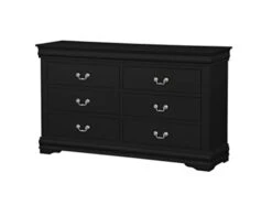 GENERIC Acme 5-Piece Bedroom Set Bed, Dresser, Chest And 2 Nightstands(Black, Queen) -Delta Children Shop 31RRSDMEwjL