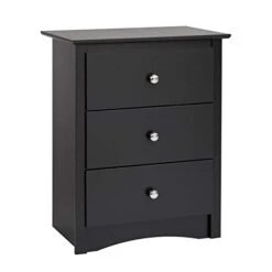 Contemporary 2 Piece Bedroom Set With Bedroom Dresser And 3-Drawer Nightstand In Black 11 Contemporary 2 Piece Bedroom Set With Bedroom Dresser And 3-Drawer Nightstand In Black -Delta Children Shop 31SbbPdQEJL
