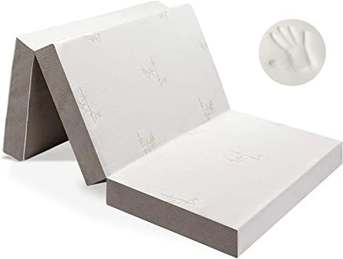 Tri-Folding Memory Foam Foldable Memory Foam Mattress With Washable Cover, Twin XL Size (78"x38"x6") 7 Tri-Folding Memory Foam Foldable Memory Foam Mattress With Washable Cover, Twin XL Size (78"x38"x6") - Image 5