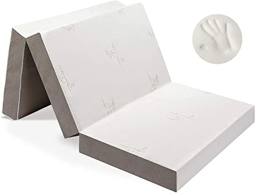 Tri-Folding Memory Foam Foldable Memory Foam Mattress With Washable Cover, Twin XL Size (78"x38"x6") 3 Tri-Folding Memory Foam Foldable Memory Foam Mattress With Washable Cover, Twin XL Size (78"x38"x6")