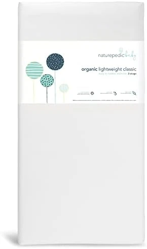 Naturepedic Organic Lightweight Classic Crib Mattress, 2-Stage Natural Mattress For Baby And Toddler Bed, Non-Toxic, 52" X 28" 10 Naturepedic Organic Lightweight Classic Crib Mattress, 2-Stage Natural Mattress For Baby And Toddler Bed, Non-Toxic, 52" X 28" - Image 8