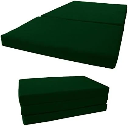 Shikibuton Tri Fold Foam Beds, Tri-Fold Bed, High Density 1.8 Lbs Foam, Twin Size, Full, Queen Folding Mattresses. (Full Size 4x54x75, Navy Blue) 4 Shikibuton Tri Fold Foam Beds, Tri-Fold Bed, High Density 1.8 Lbs Foam, Twin Size, Full, Queen Folding Mattresses. (Full Size 4x54x75, Navy Blue) - Image 2