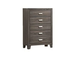Furniture 6PC Queen Bed + Dresser + Mirror + 2 Nightstands + Chest, Gray -Delta Children Shop 31XLiJ8vTxL