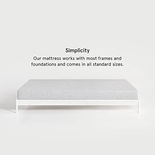 By Tuft & Needle 8-Inch Twin Mattress, Adaptive Foam Bed In A Box, Responsive And Supportive, CertiPUR-US, 100-Night Sleep Trial, 10-Year Limited Warranty,White 5 By Tuft & Needle 8-Inch Twin Mattress, Adaptive Foam Bed In A Box, Responsive And Supportive, CertiPUR-US, 100-Night Sleep Trial, 10-Year Limited Warranty,White - Image 3
