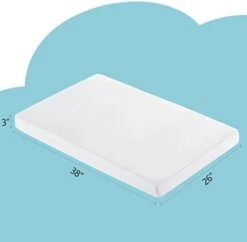 UBBCARE Waterproof Pack And Play Mattress, 38x26x3 Inches Memory Foam Playpen Mattress, Dual-Side Crib Mattress For Baby & Toddler 17 UBBCARE Waterproof Pack And Play Mattress, 38x26x3 Inches Memory Foam Playpen Mattress, Dual-Side Crib Mattress For Baby & Toddler -Delta Children Shop 31cloLoSqeL. AC