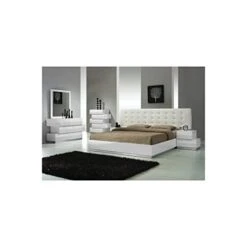 5 Pcs Modern Bedroom Set, Cal. King, White 7 5 Pcs Modern Bedroom Set, Cal. King, White -Delta Children Shop 31eIQ6JS2gL