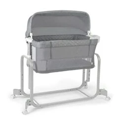 Ingenuity Dream & Grow Bedside Baby Bassinet 2-Mode Crib 0-12 Months, Adjustable Height - Dalton (Grey) -Delta Children Shop 31gUIMAPGL