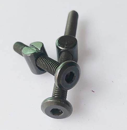 Black Baby Bed Crib Screws Hardware Replacement Kit 15-Set M6x40/50/60/70/80mm Hex Socket Head Bolt And Barrel Nuts Assortment Kit 6 Black Baby Bed Crib Screws Hardware Replacement Kit 15-Set M6x40/50/60/70/80mm Hex Socket Head Bolt And Barrel Nuts Assortment Kit - Image 4