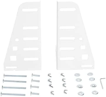 Foldable Metal Platform Bed Frame With Tool Free Setup, 14 Inches High, Queen, White 8 Foldable Metal Platform Bed Frame With Tool Free Setup, 14 Inches High, Queen, White - Image 6