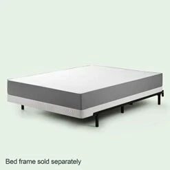INUS No Assembly Box Spring / 4 Inch White Mattress Foundation / Sturdy Metal Structure, Queen,Grey 14 INUS No Assembly Box Spring / 4 Inch White Mattress Foundation / Sturdy Metal Structure, Queen,Grey -Delta Children Shop 31jbIhUyyDL