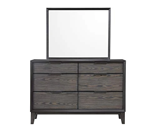 – Sheldon 6-Piece King Size Gray Bedroom Set. Bed, Dresser, Mirror, Chest & 2 Nightstands 5 – Sheldon 6-Piece King Size Gray Bedroom Set. Bed, Dresser, Mirror, Chest & 2 Nightstands - Image 3