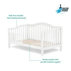 Dream On Me Austin Toddler Day Bed In White, Greenguard Gold Certified 54x30x29 Inch (Pack Of 1) -Delta Children Shop 31lHyqwH0BL