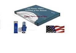 Queen 95% Waveless Waterbed Mattress For Hardside Water Beds
