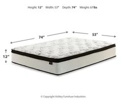 By Ashley Chime 12 Inch Plush Hybrid Mattress, CertiPUR-US Certified Foam, Full, White 19 By Ashley Chime 12 Inch Plush Hybrid Mattress, CertiPUR-US Certified Foam, Full, White -Delta Children Shop 31nIJygZKsL