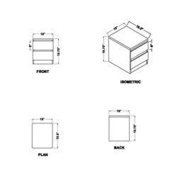 4 Piece Bedroom Set With 6 Drawer Double Dresser, 5 Drawer Chest And Two Nightstands In Coffee 15 4 Piece Bedroom Set With 6 Drawer Double Dresser, 5 Drawer Chest And Two Nightstands In Coffee -Delta Children Shop 31o11q4Z1QL