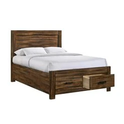 Wren Full 5PC Platform Storage Bedroom Set In Chestnut -Delta Children Shop 31oEjgT5TpL