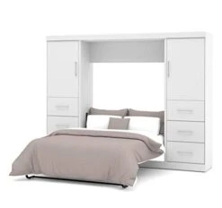 ESTAR Nebula 109" Full Wall Bed Kit, White -Delta Children Shop 31oTVBH6vyL