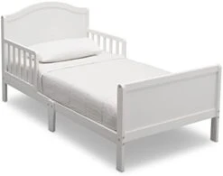 Delta Children Bennett Wood Toddler Bed - Greenguard Gold Certified, Grey -Delta Children Shop 31owezwhELL. AC